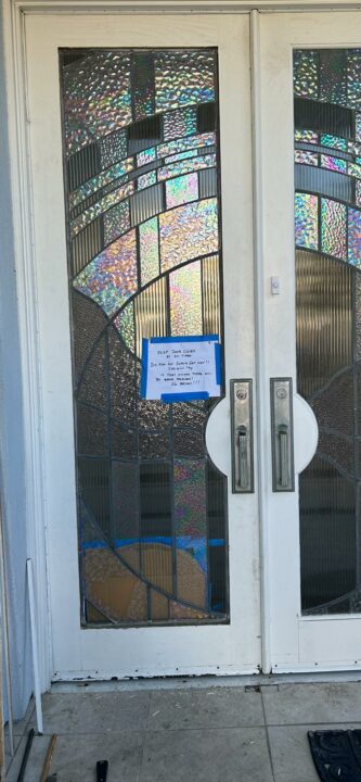 Stained Glass Window Repair 1