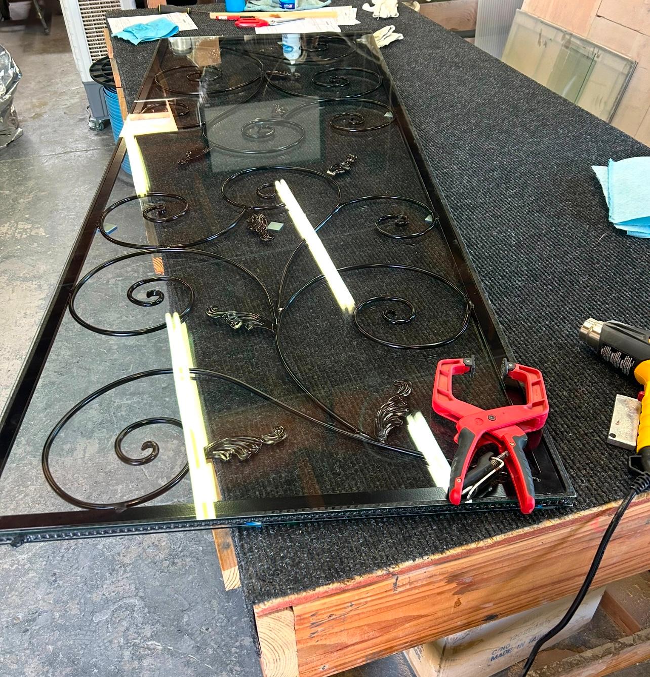Custom Wrought Iron Window and Door Panels in San Diego, CA 3